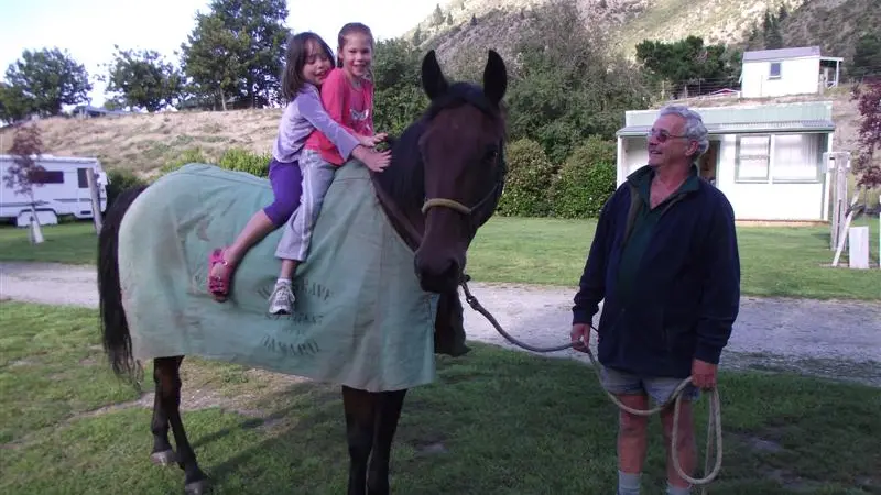 Families enjoying Kurow break