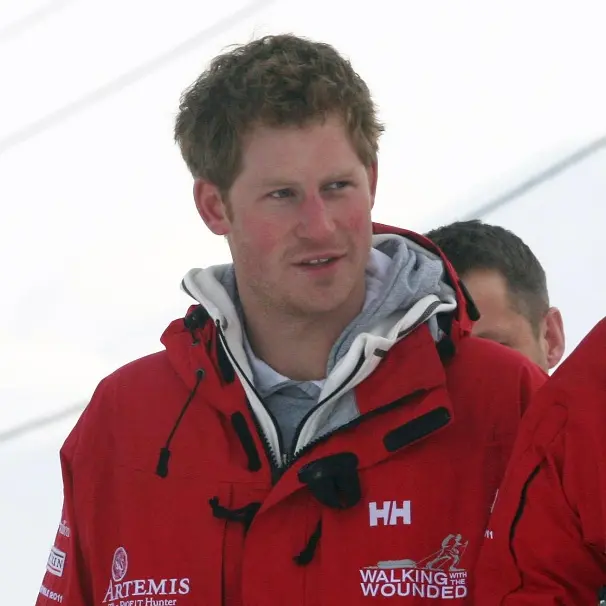 Harry hits Arctic ice for charity trek