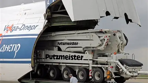 Massive pumps heading to damaged reactors in Japan