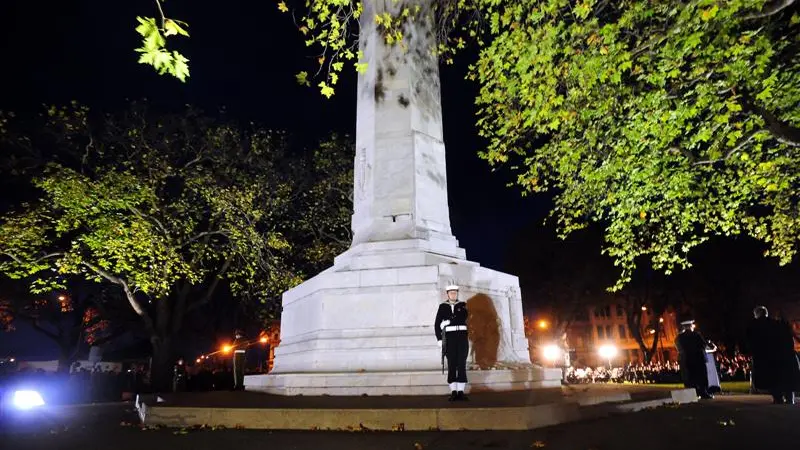 'We remember our fallen'