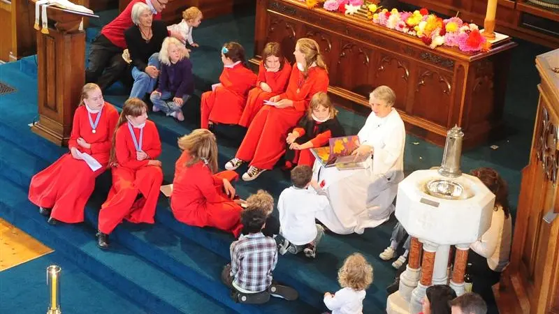 Many attend services