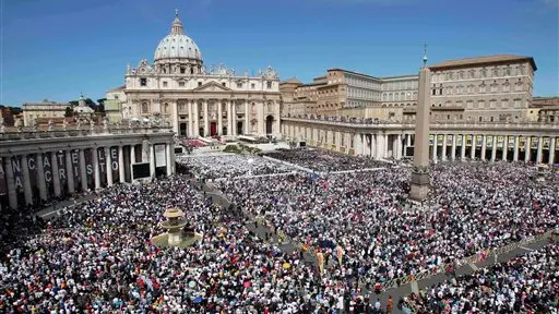 John Paul II beatified before 1.5 million