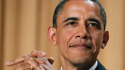 Obama keeps poker face after bin Laden order