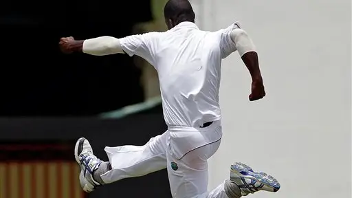 Cricket: Skipper spurs Windies to test win