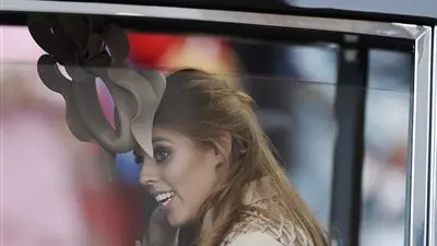 Big money paid for Bea's wedding hat