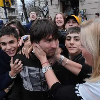 Football: Messi unharmed by youngster's punch