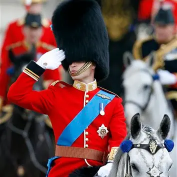 Troops celebrate Queen's birthday