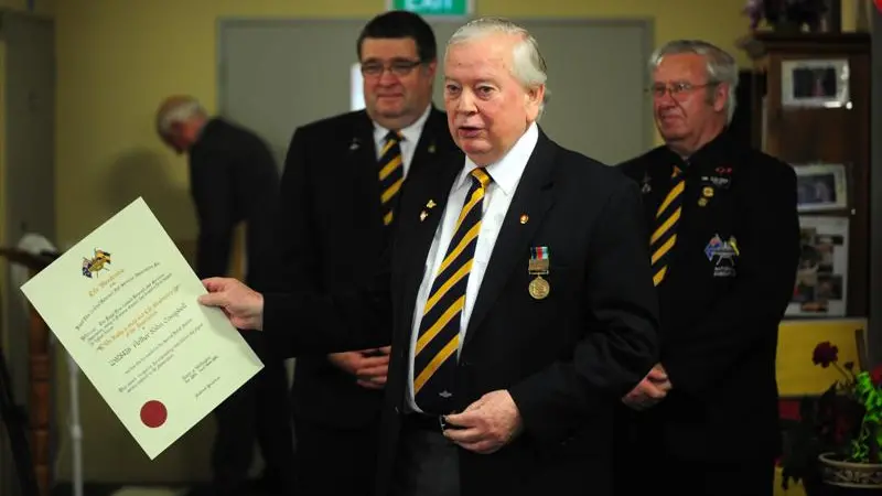 Honour for RSA veteran