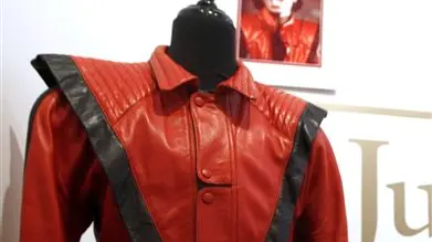Jacko's 'Thriller' jacket tops $2m at auction