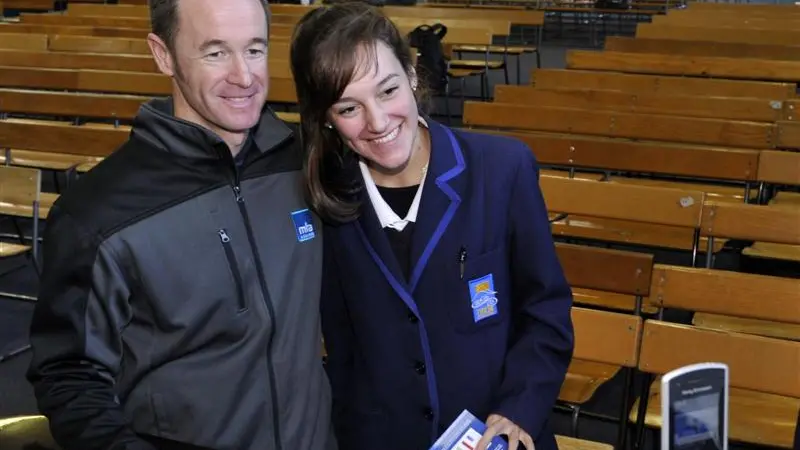 Race ace helps drive safety message home