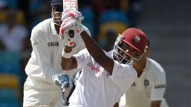 Cricket: Bravo helps Windies draw with India