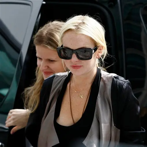 Warning from judge for Lohan