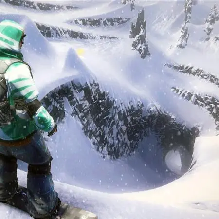 NHNZ footage in snowboarding game