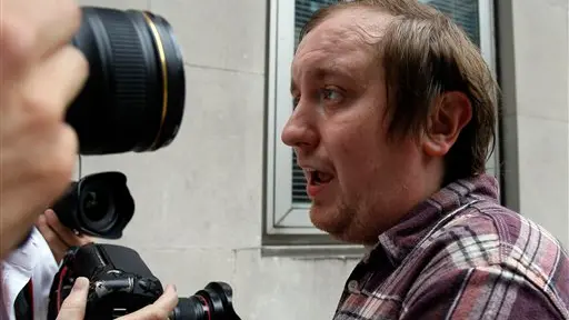 Ex-editor arrested as Murdoch pie-thrower jailed