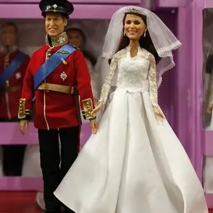 All dolled up for Royal Wedding