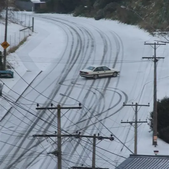 The snow novelty wears thin