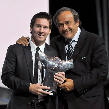 Football: Messi named best in Europe