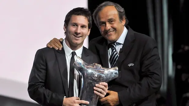 Football: Messi named best in Europe