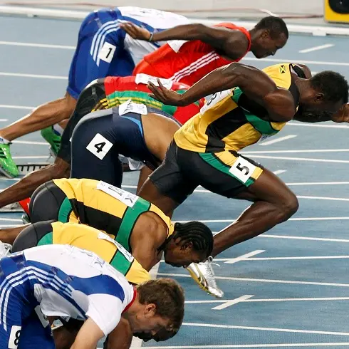 Athletics: Start rule draws ire after Bolt crashes out