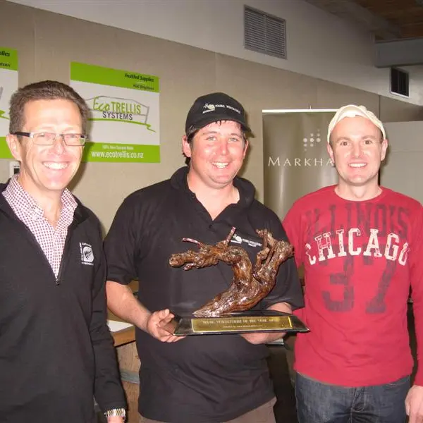 Vineyard manager's win first for the region