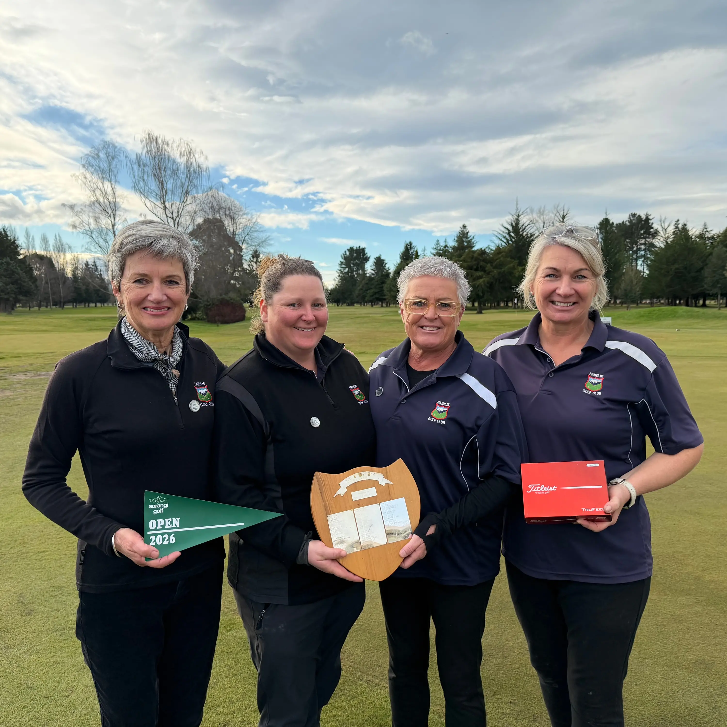 Fairlie win Aorangi Ladies Open Pennant in tricky conditions