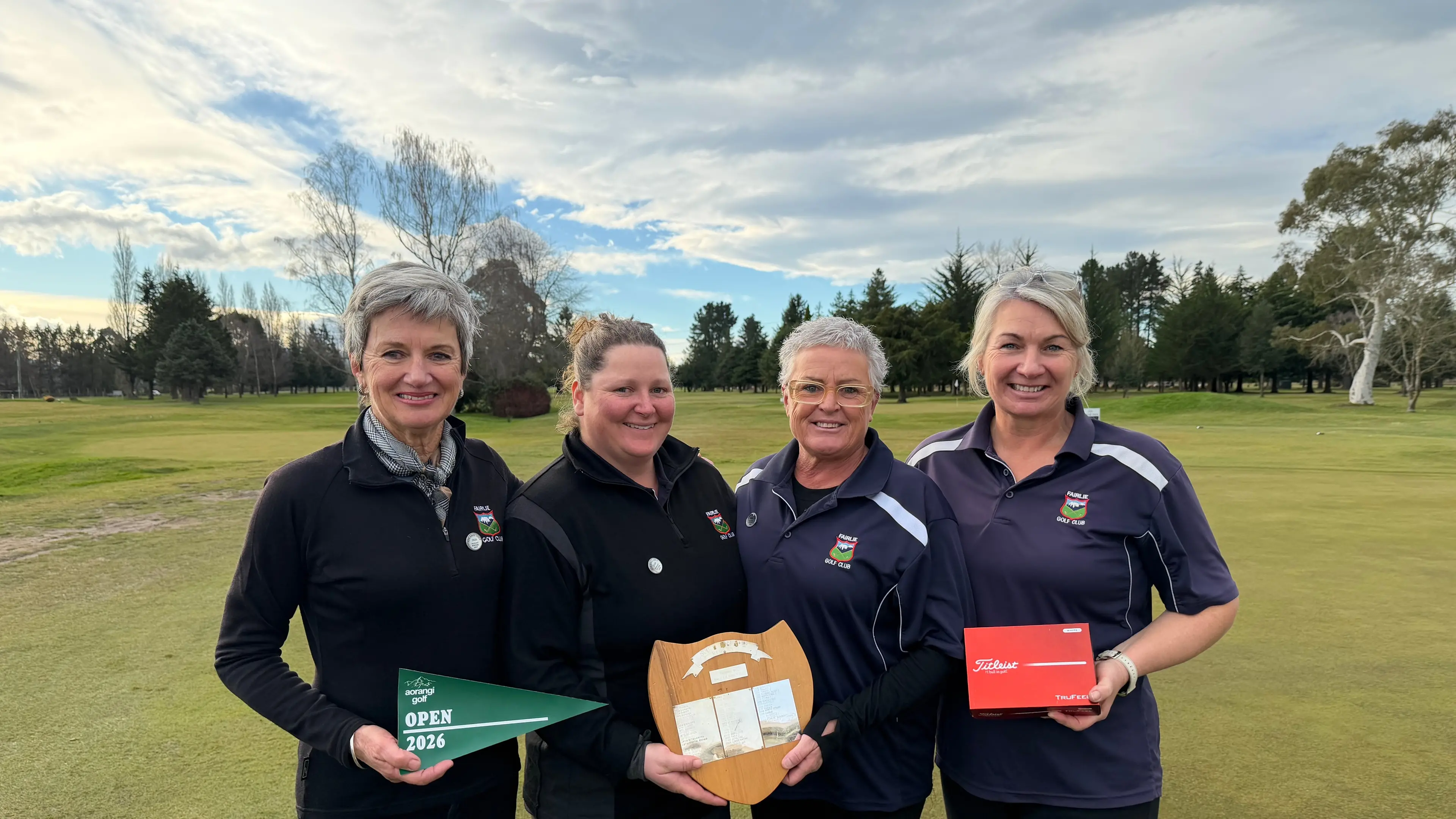 Fairlie win Aorangi Ladies Open Pennant in tricky conditions