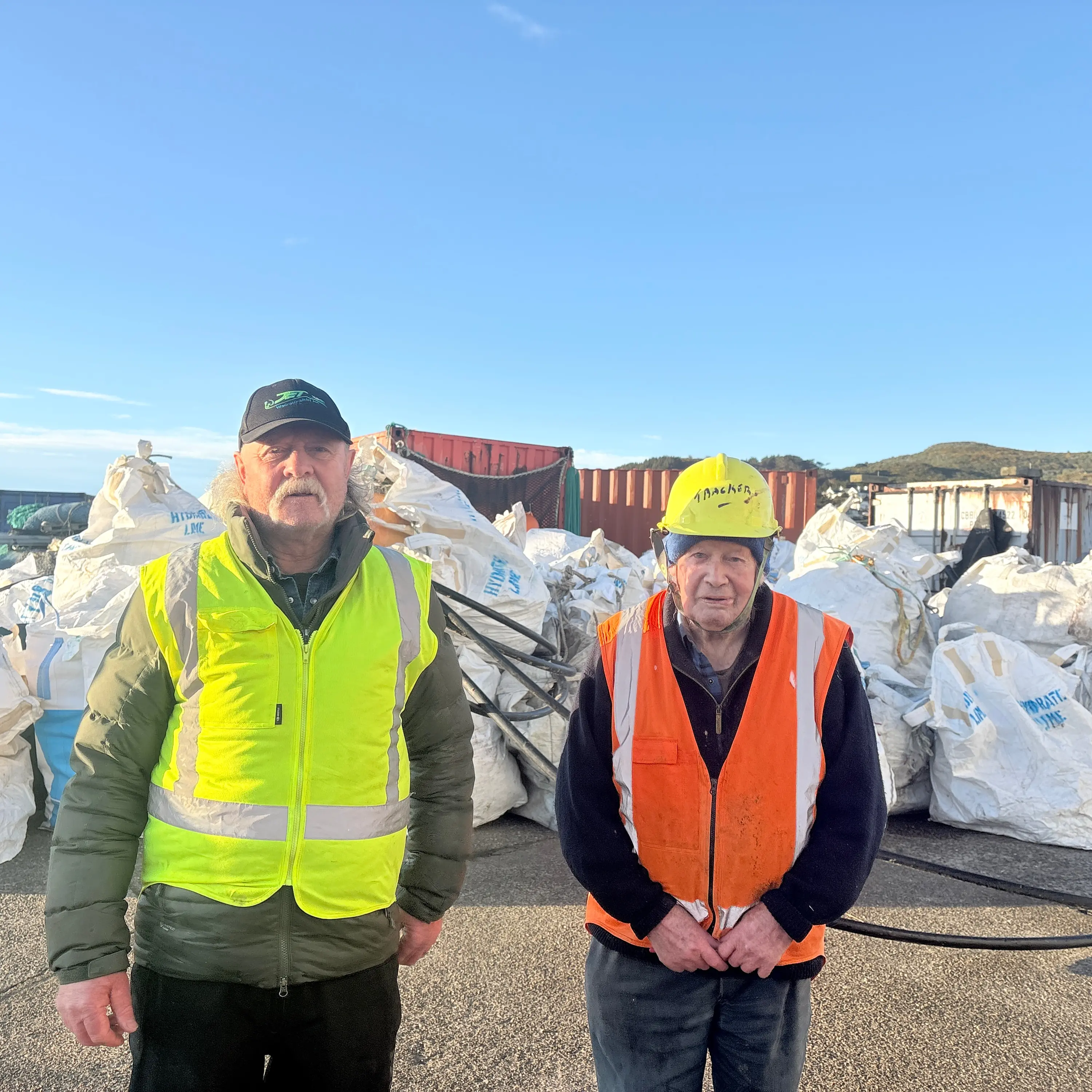 Trust team tackles trash