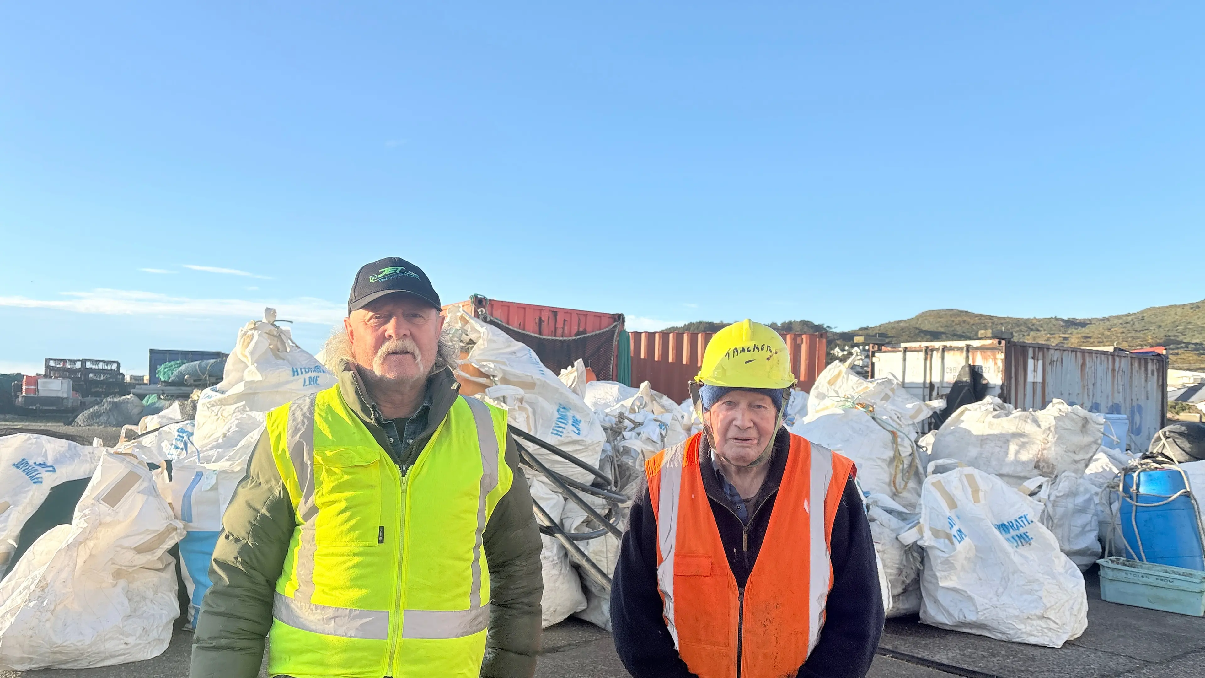 Trust team tackles trash