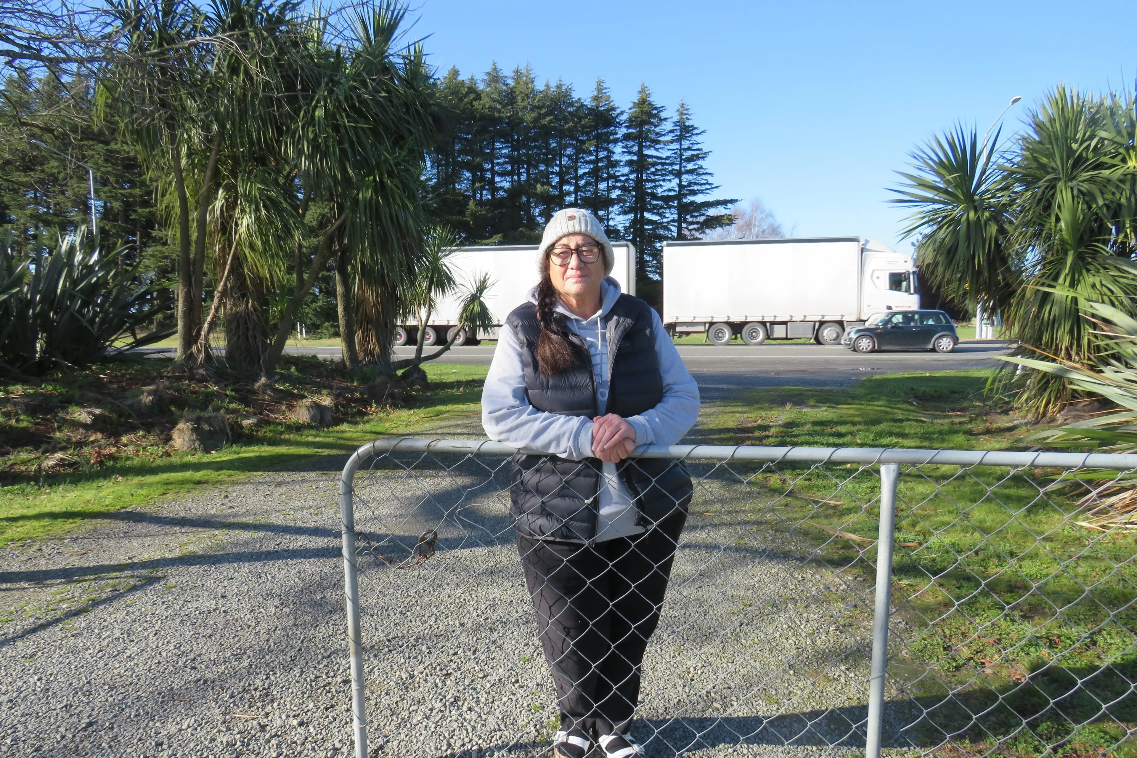 Hakatere Marae co-ordinator Tania Reuben welcomes the proposed reduction in speed on State Highway 1 in front of the marae when large events are held there.