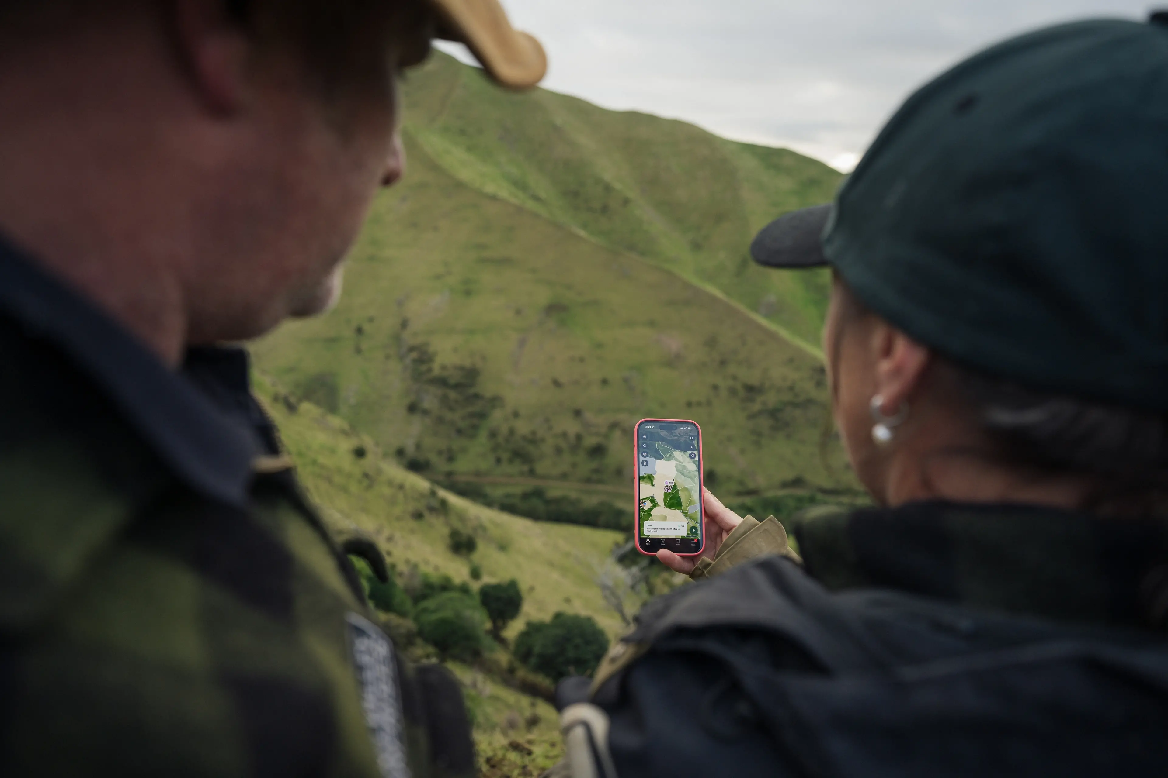 Smart collar company Halter\\'s new direct-to-satellite technology, that works without the need for towers, is being picked up by beef farmers to graze cattle more efficiently and put more weight on them. Photo: Halter