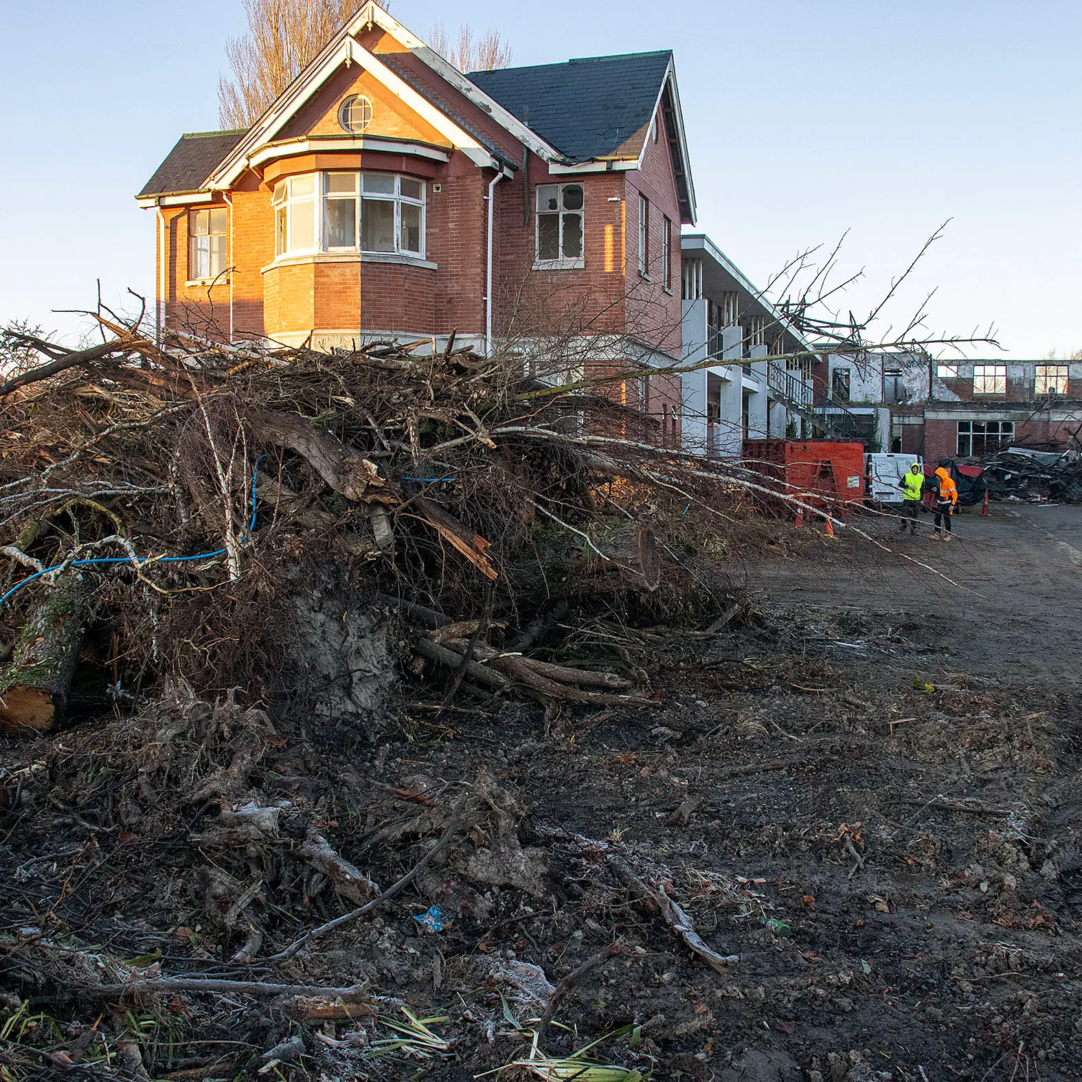 Abandoned hall makes way for 450-bed student village