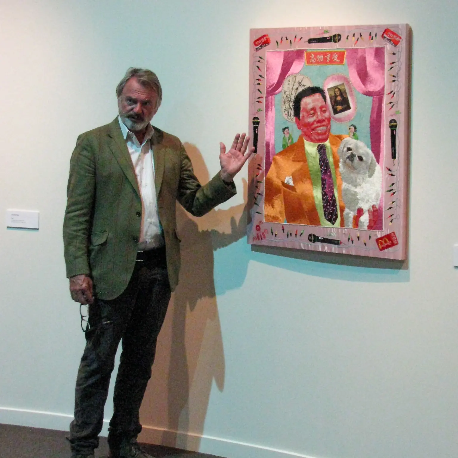 Memories of Sir Sam Neill — a quiet, but passionate, patron of the arts