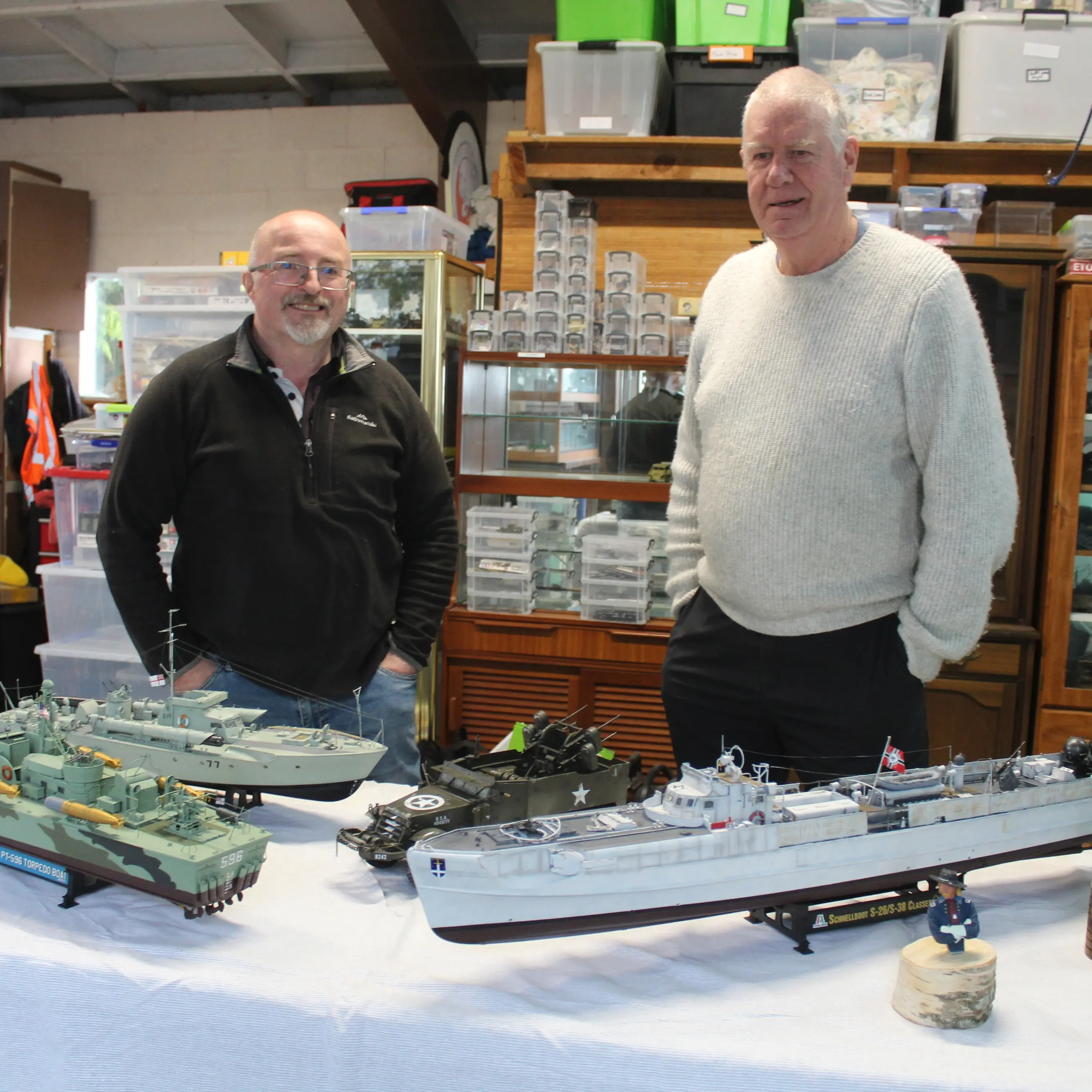 Watercraft the theme of plastic model expo and competition