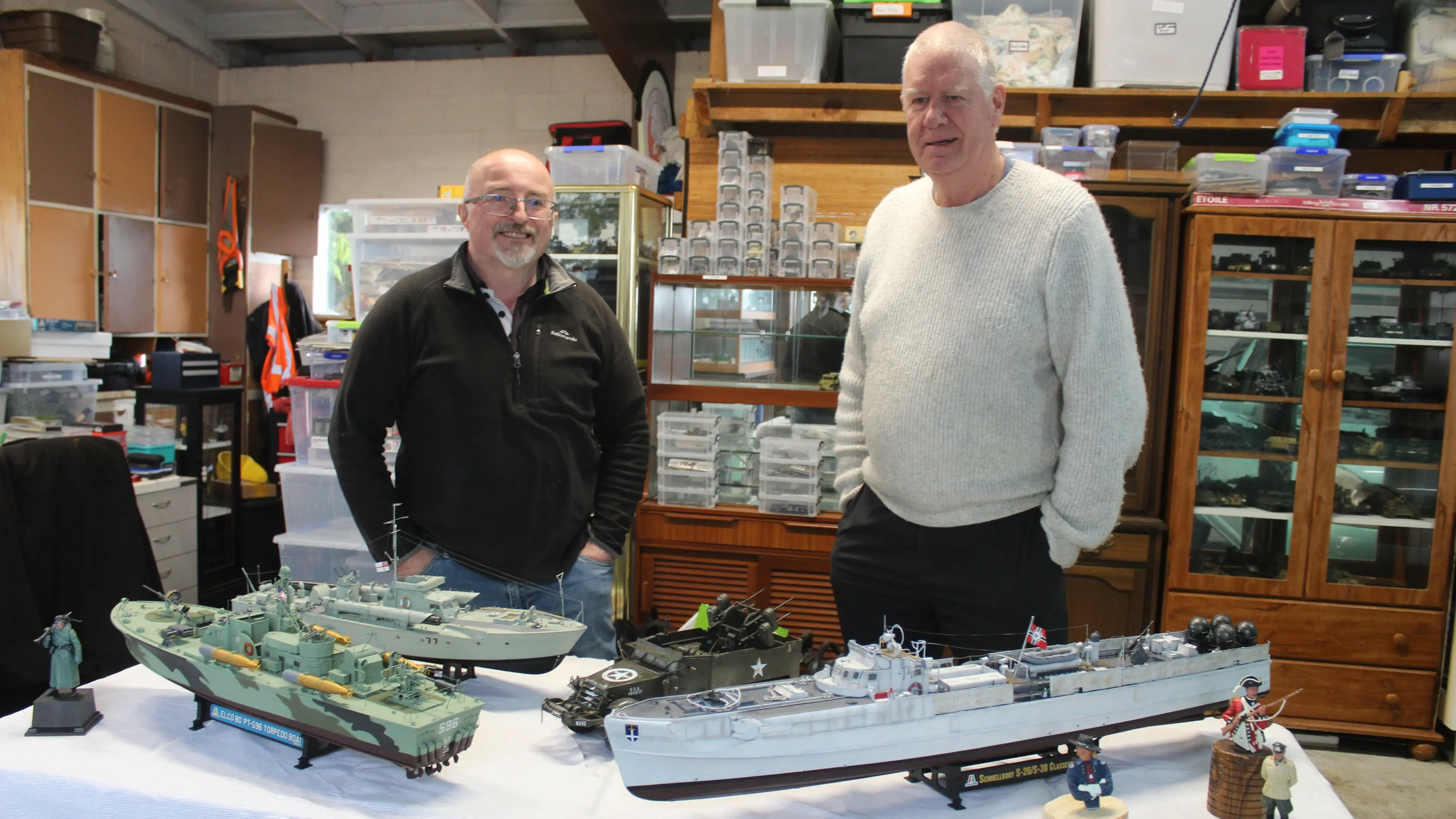 Watercraft the theme of plastic model expo and competition