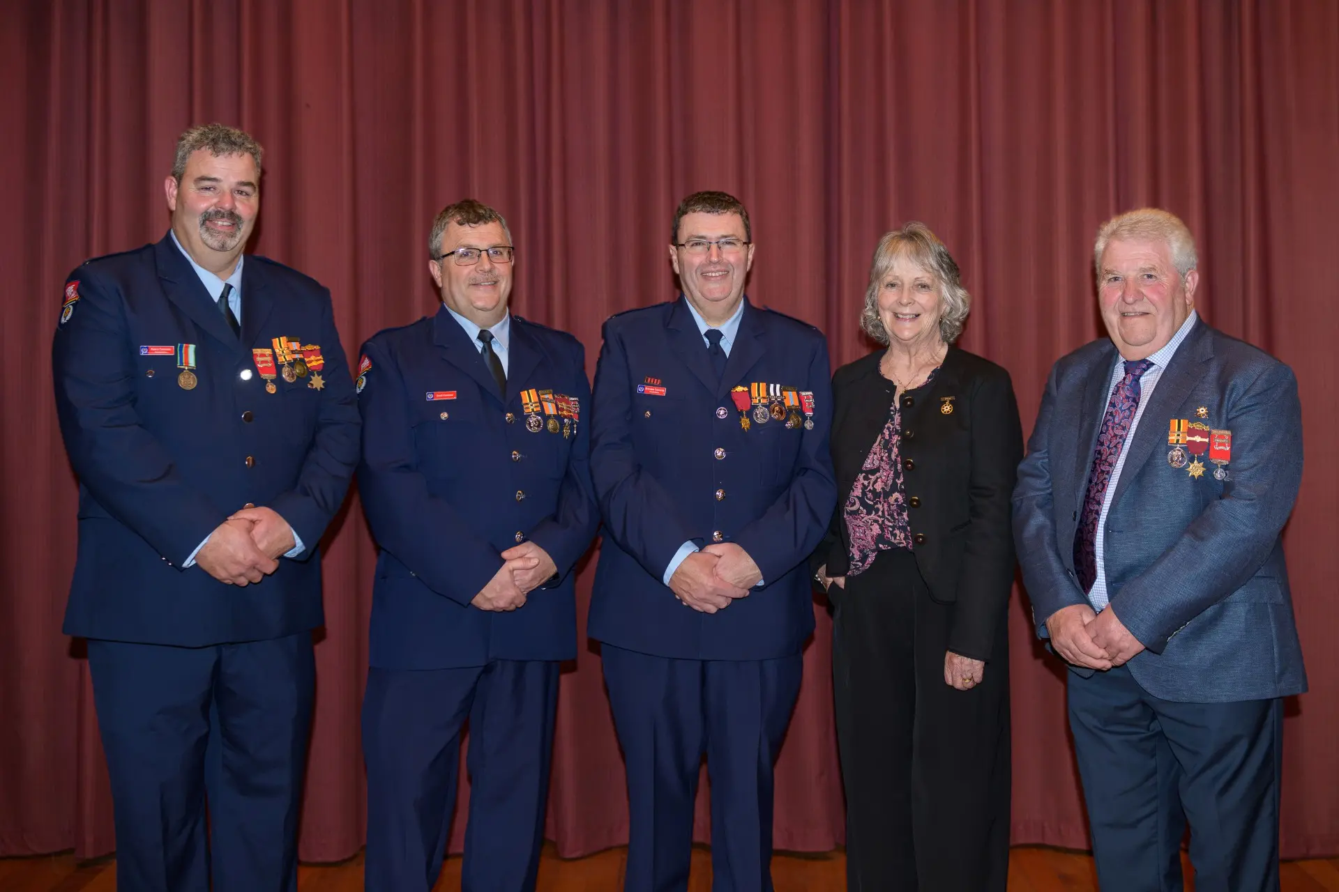 The Cameron family of Edendale \\u2014 (from left) brothers Reece, Scott and Brendon with their parents Pam and Wayne. Photo: Jackie Tav