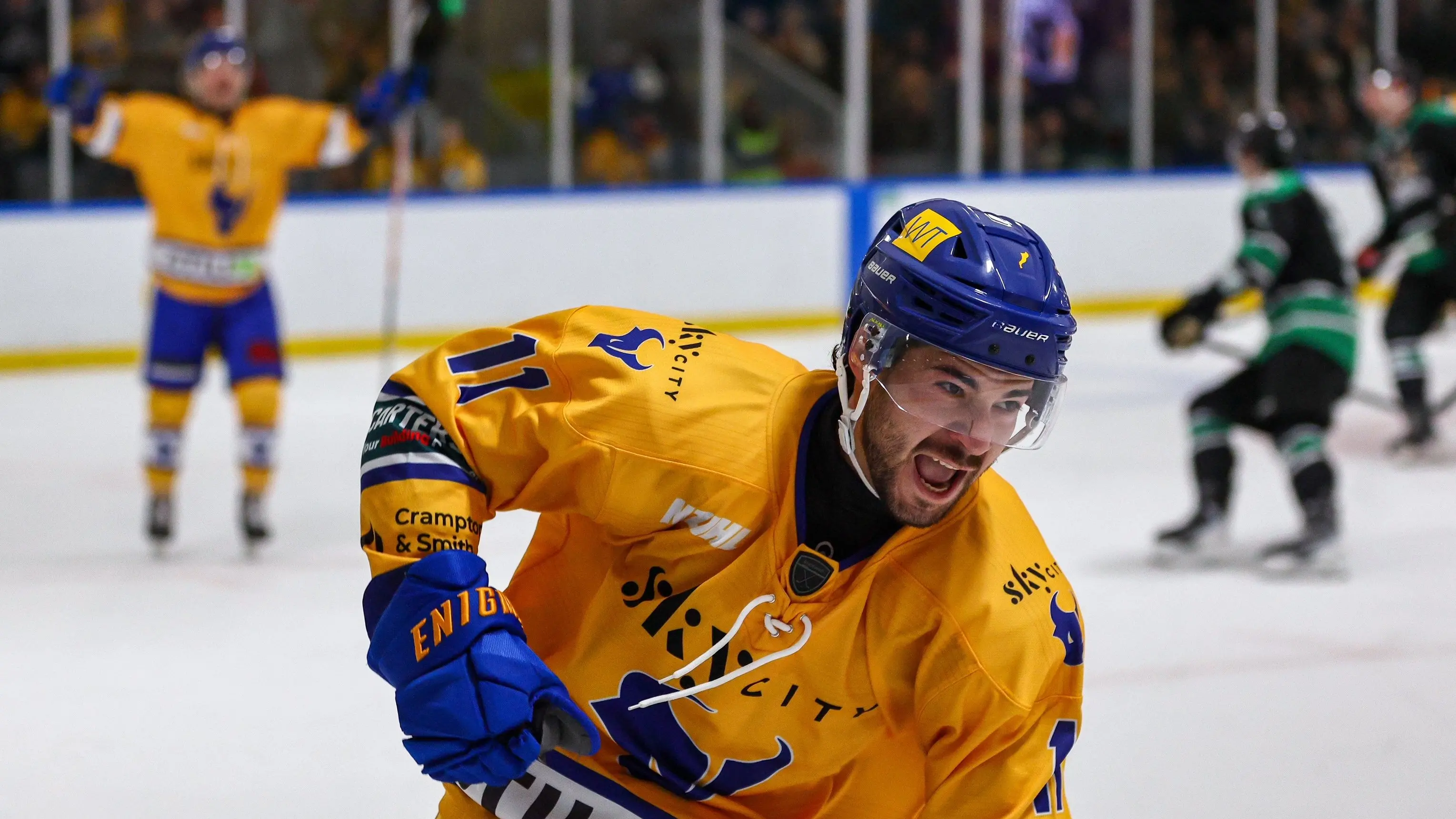 Stampede seal top spot ahead of ice hockey playoffs