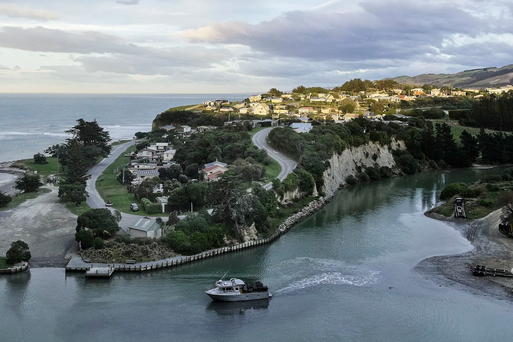 Motunau Settlement. . . A happy hunting ground, and scene of the North Canterbury Dive Club\\'s semi-annual fishing competition, and where it has built a classic family bach for its members. Photo: File