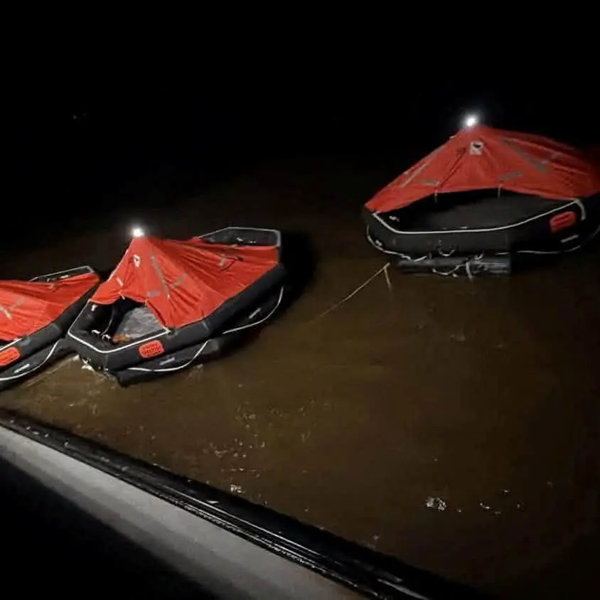 Dozens feared dead after ferry sinks