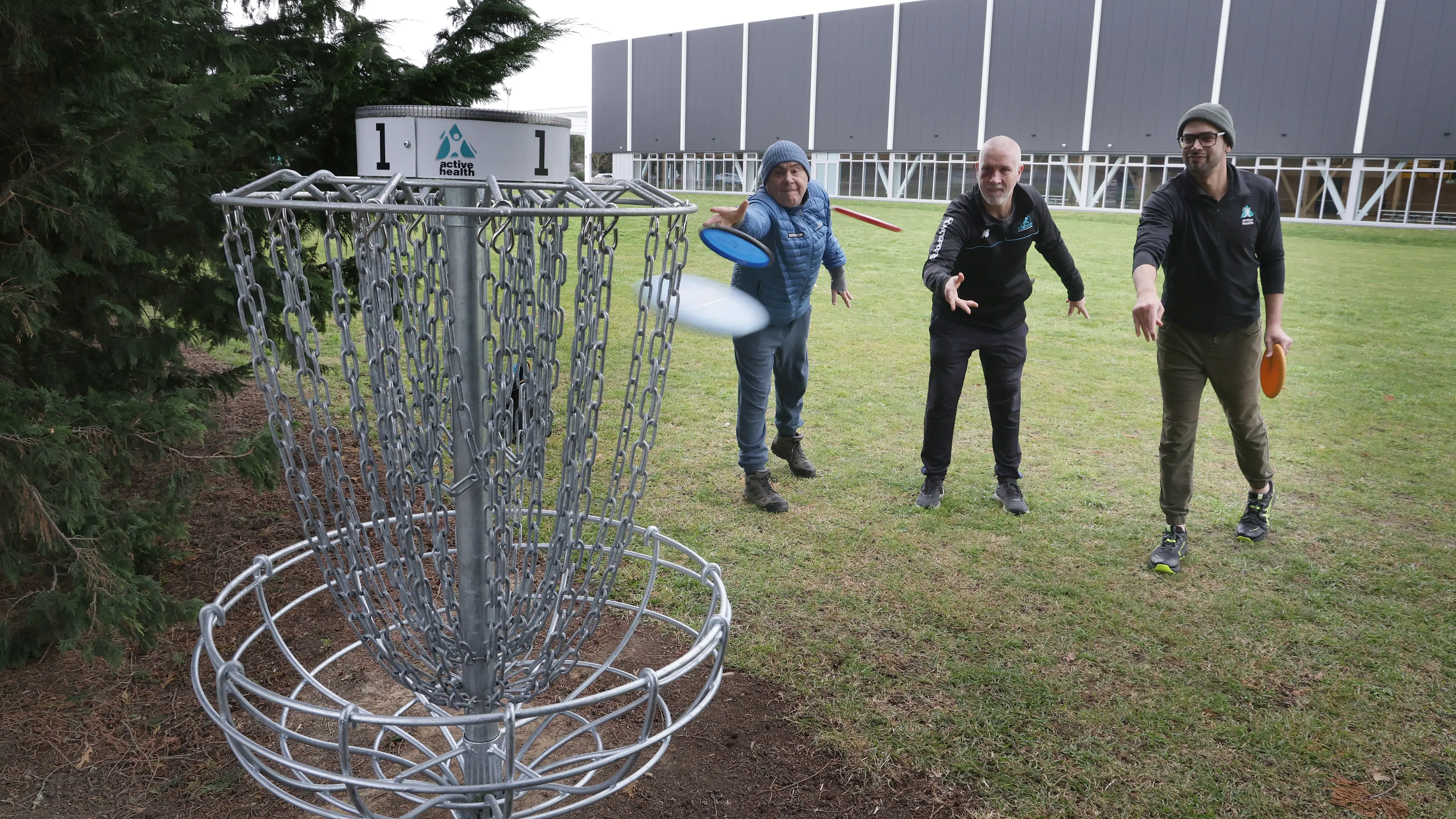 Disc golf course opens in Rangiora