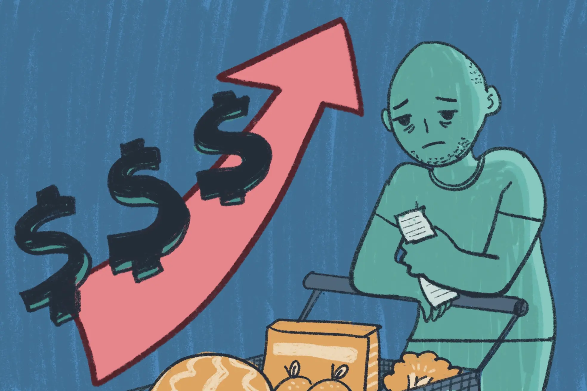 Households are still facing higher fuel, electricity and gas, and food prices. Image: RNZ