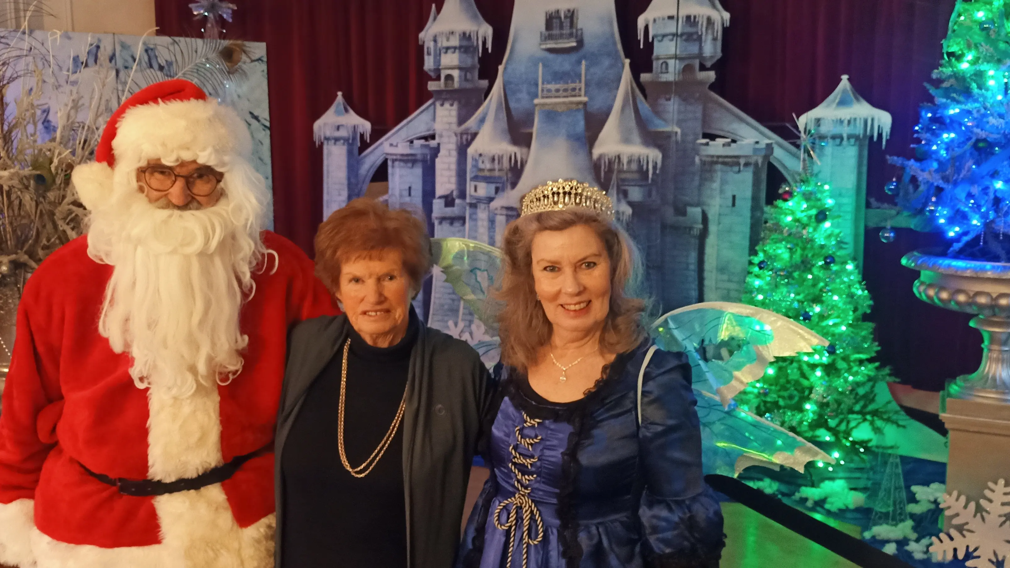 Anderson House becomes a winter-wonderland