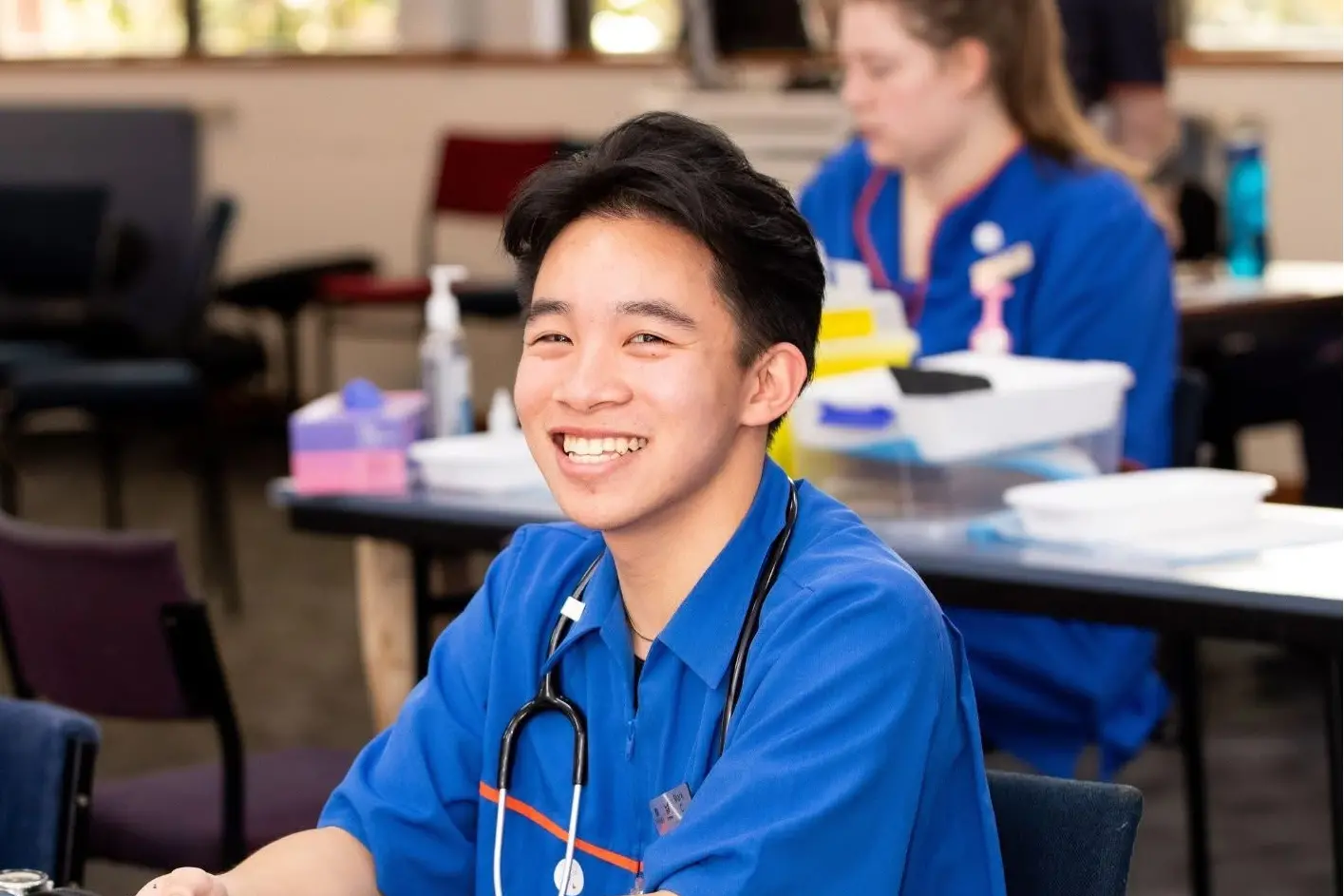 Former Southland Institute of Technology nursing student Mark Condino says it is not only students who benefit from not having to pay fees. Photo: Supplied