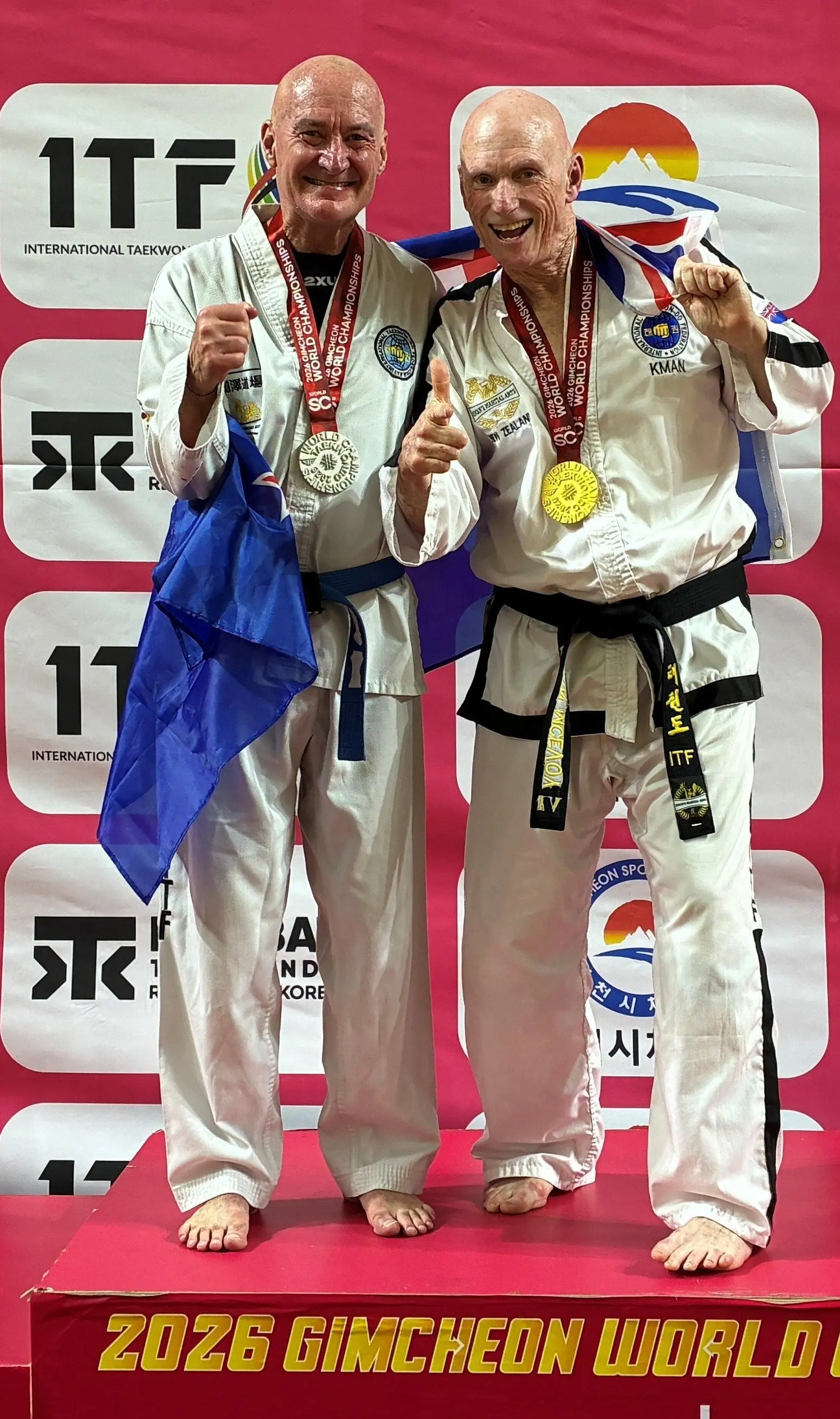 Teacher and student duo shine on world stage