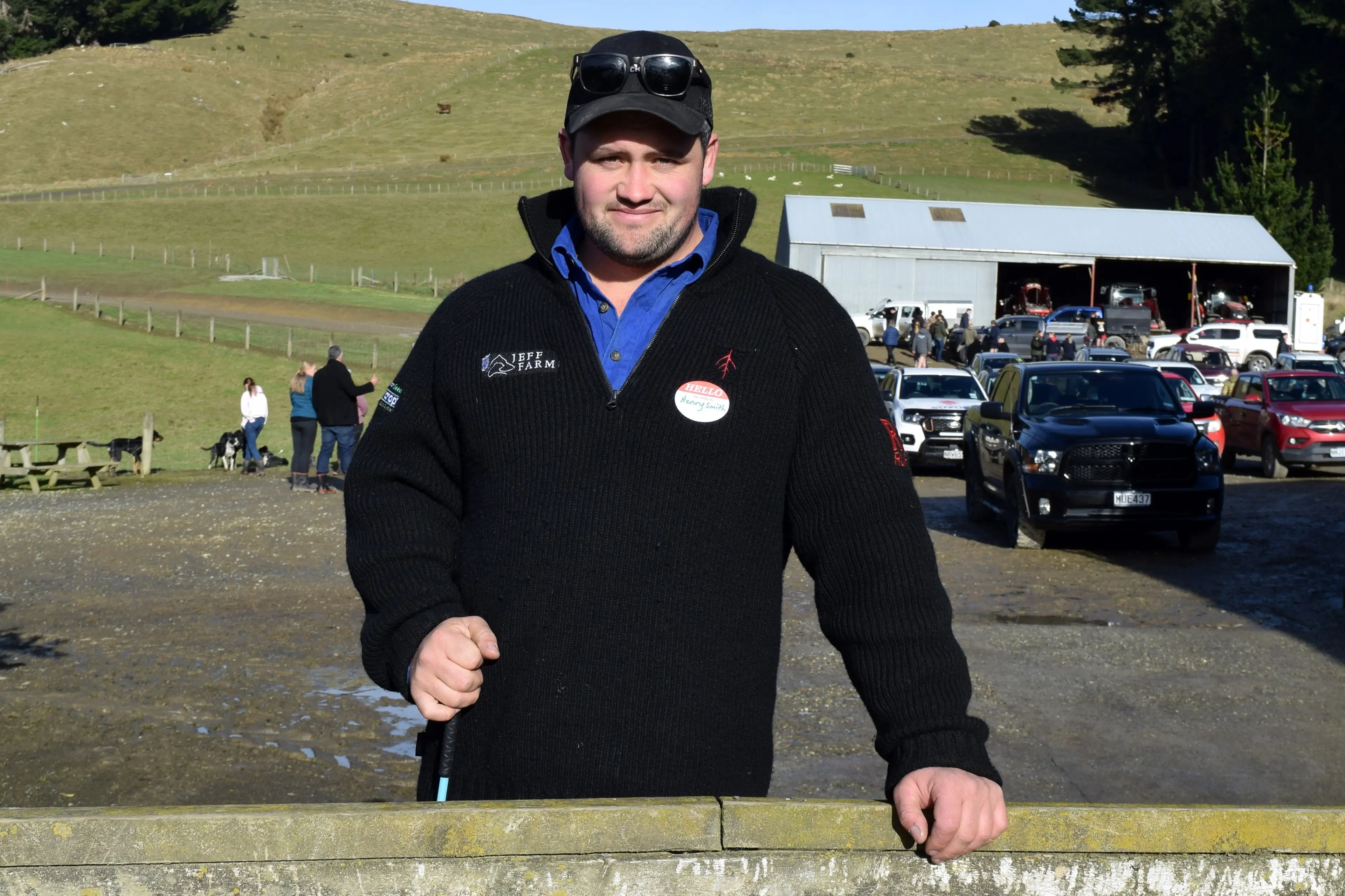 Jeff Farm stock manager Henry Smith is ready to take his next career step. Photo: Shawn McAvinue