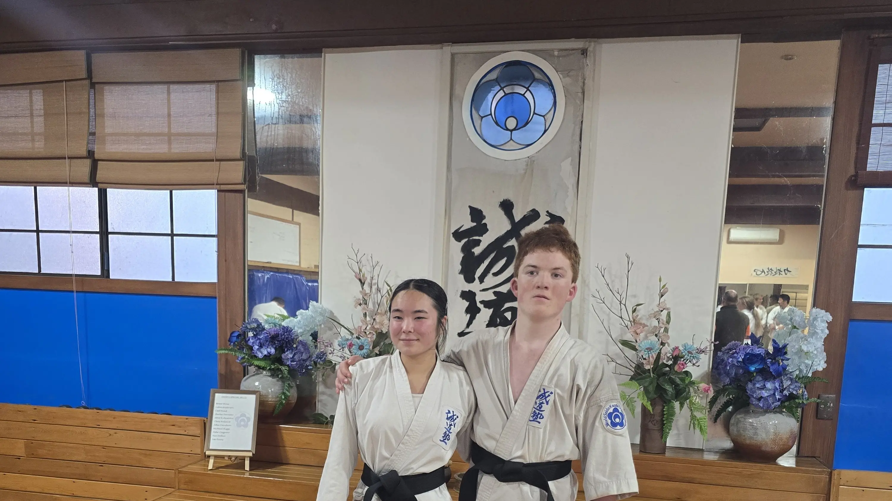 Two Timaru teenagers prove worthy of black belts