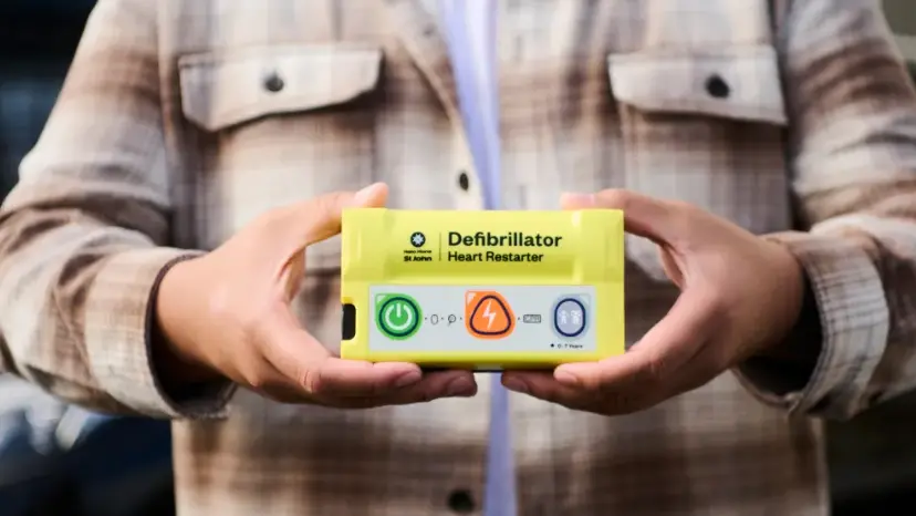Mini defibrillator making treatment more accessible