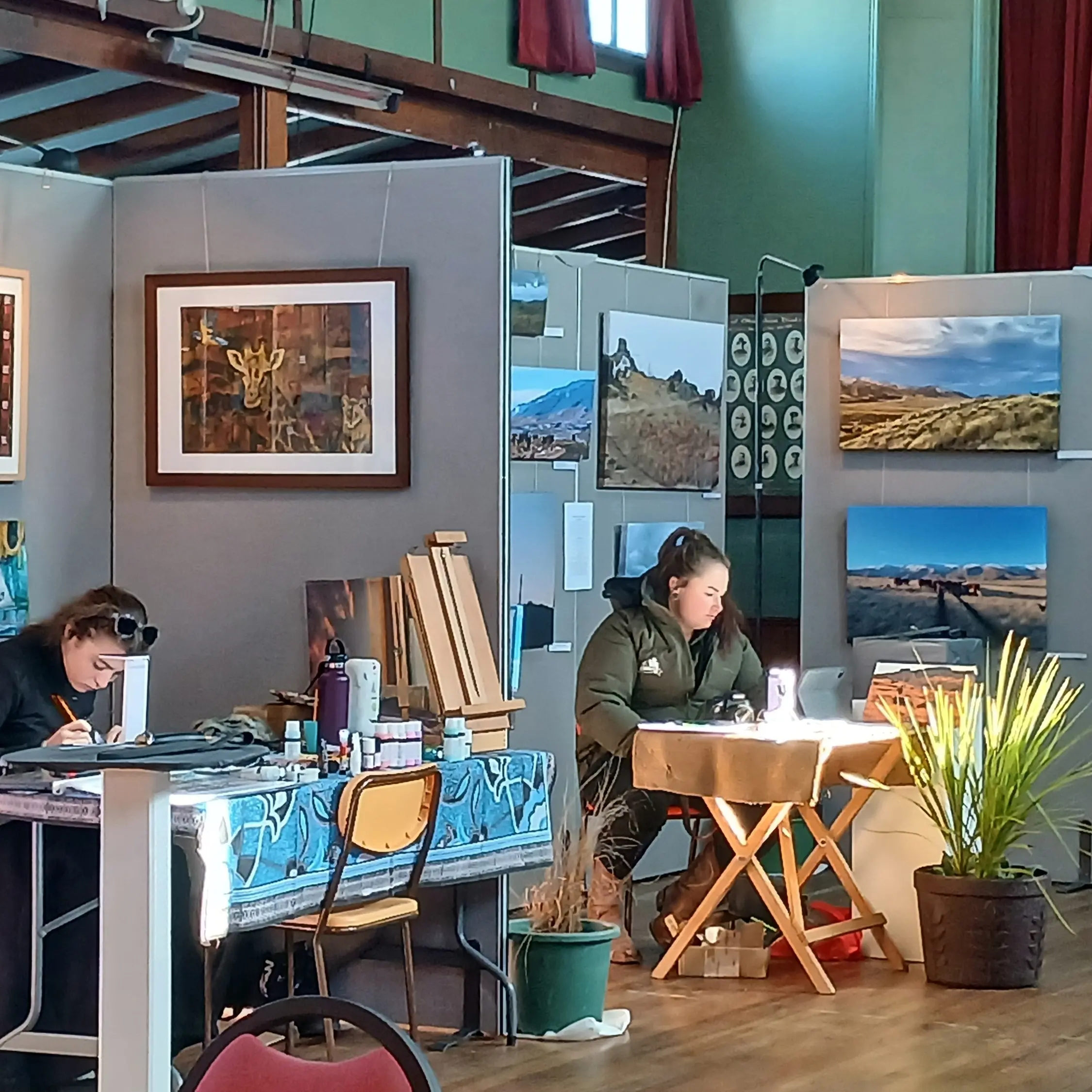 “A roaring success”: Art show celebrates new talent and raises funds for farmers