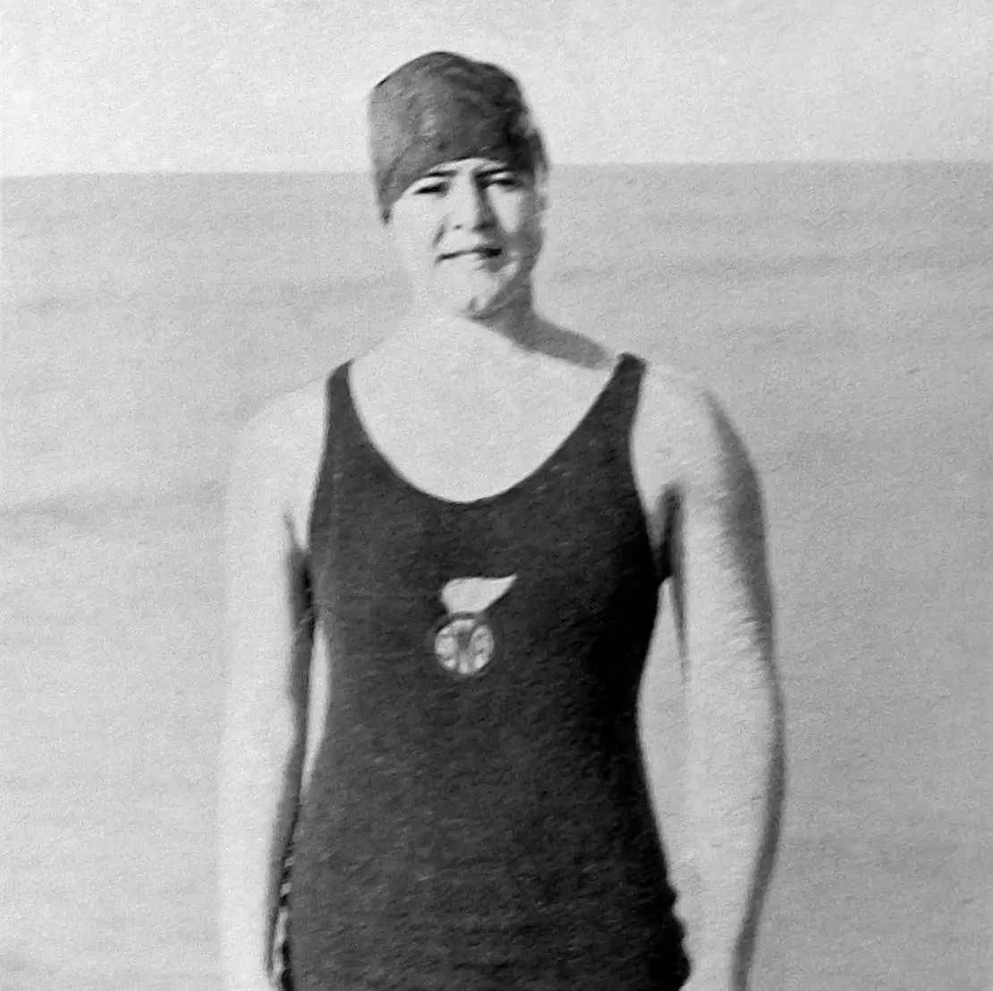 First woman to swim channel