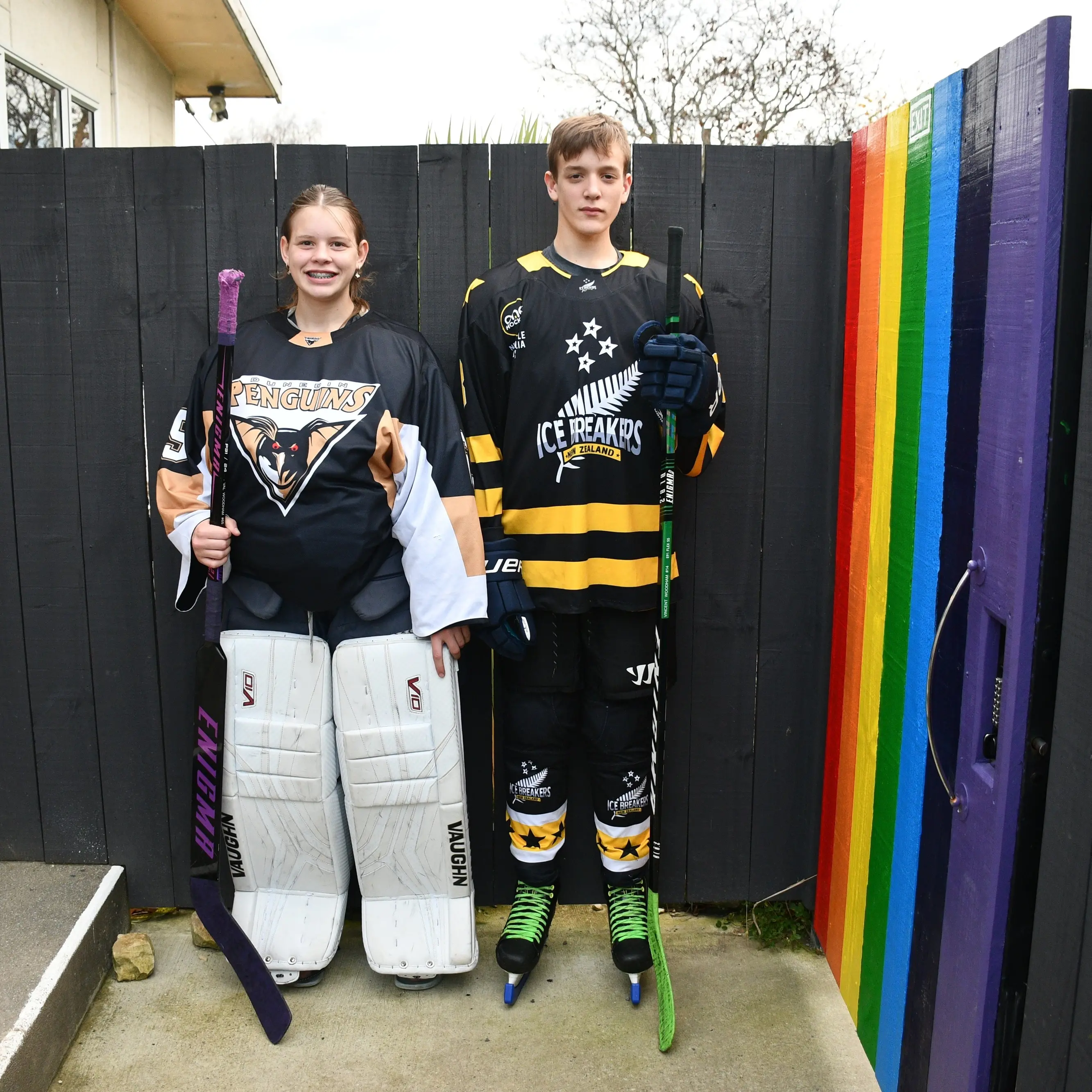 Twins go the extra mile on the ice