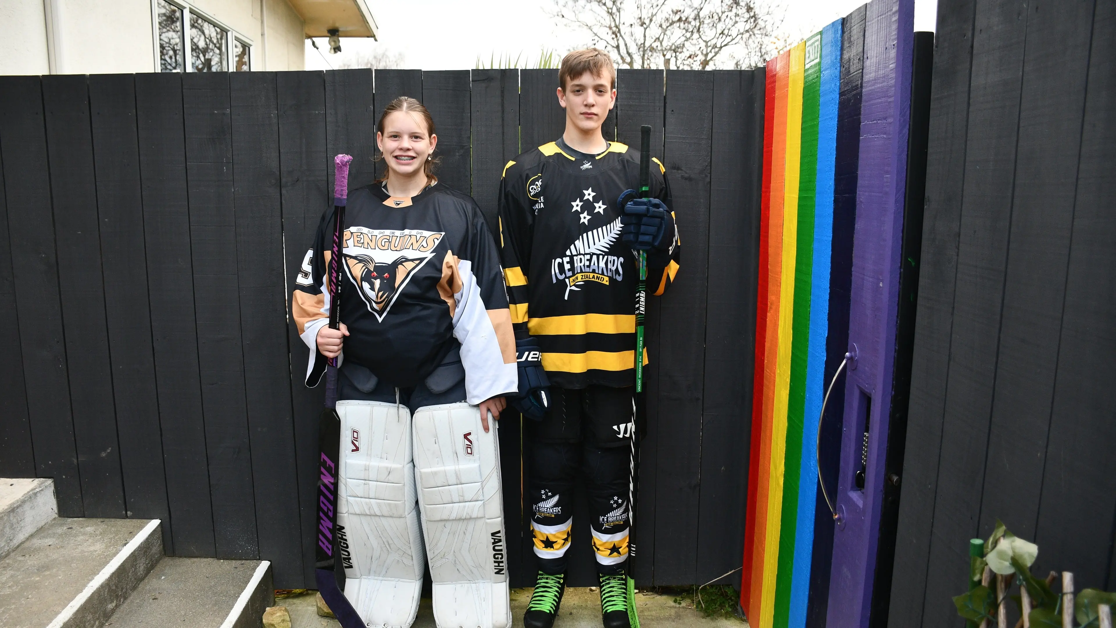 Twins go the extra mile on the ice